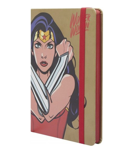 Cuaderno Mooving Wonder Woman Mujer Maravilla A5