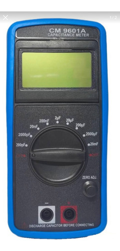 Capacímetro Digital  Cm-9601-a Hasta 2000uf