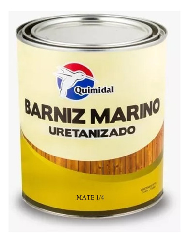 Barniz Marino Uretanizado Mate 1/4 De Galon