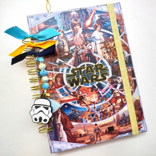 Agenda 2024 Star Wars A5 Personalizada Con Tu Nombre