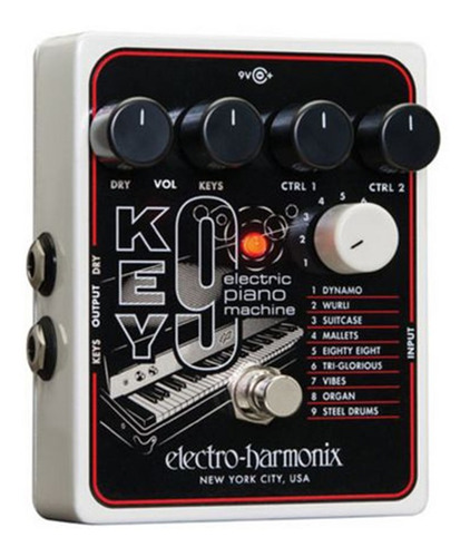 Electric Piano Machine Electro Harmonix Key9 Para Guitarra