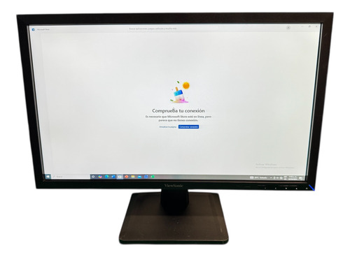 Monitor View Sonic 24 Display Port, Vga Y Dvi (Usado)