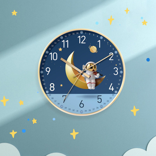 T Reloj De Pared De, Reloj Analógico De Dibujos Animados De