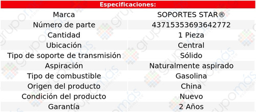 Sop Transmisión Ctral S Star D100 Pickup L6 3.7l 72 A 74