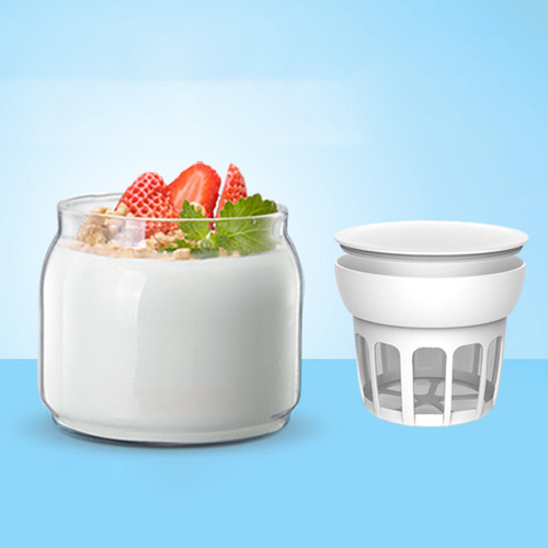 Filtro De Yogur Griego, Contenedor De Leche Botella Y Filtro