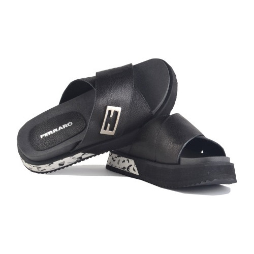 Zuecos Sandalias Ojotas De Mujer De Cuero Melk - Ferraro
