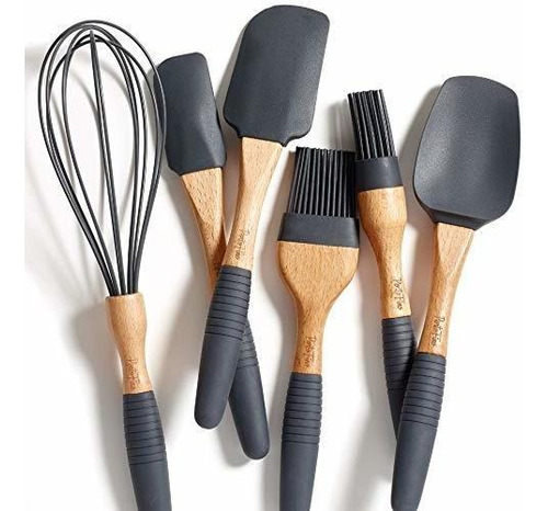 Portofino 6 Pc. Juego De Utensilios Para Hornear - Madera De