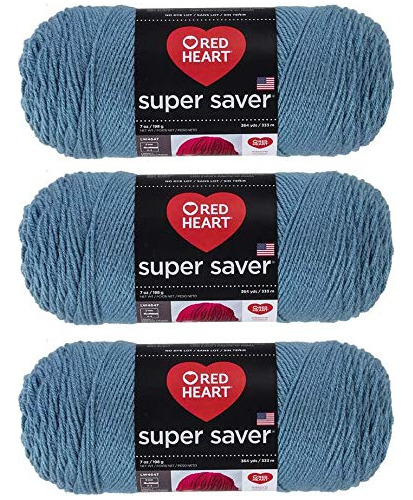 Ovillo De Lana Red Heart E300-382 Red Heart Super Saver, Col