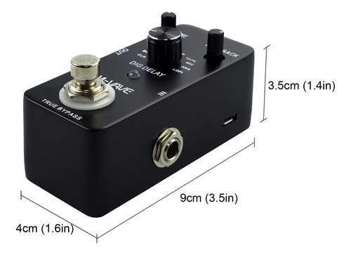 Pedal De Efectos De Guitarra M-vave Dig Delay Digital Delay
