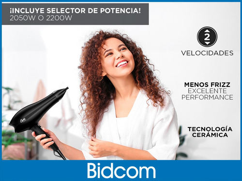 Secador De Pelo Profesional Gadnic 2400 Peluqueria Barberia