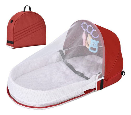 Mosquitera Y Toldo Portátil Para Cuna De Viaje Para Bebés