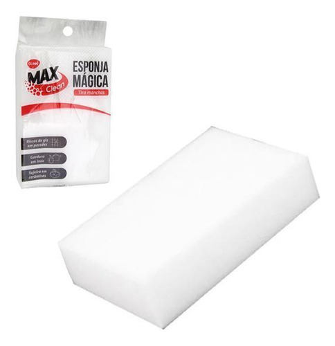 Bucha Magica Espuma Para Manchas Dificeis Max Clean 10x7x3cm