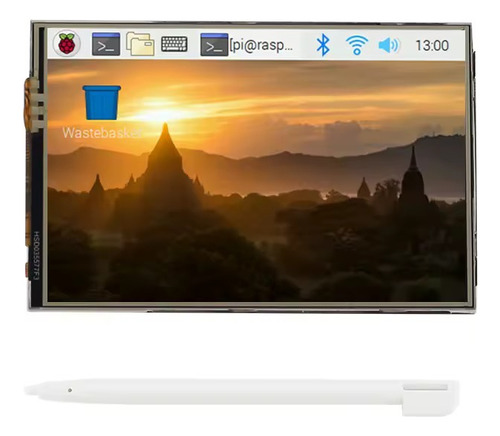 Tela Touch Lcd Display 3.5 Raspberry Pi 4 Pi 5 Pi5 8gb 16gb