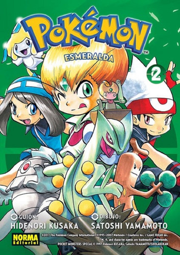 Manga Pokemon 16 Esmeralda 2 - Hidenori Kusaka - Norma