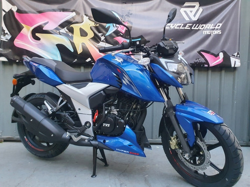 Imagen 13 de 23 de Tvs Rtr 160 Led Gps 17 Hp Cycle World Motors Al 26/5
