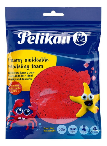 Combo Pelikan: Foamy Moldeable X 4