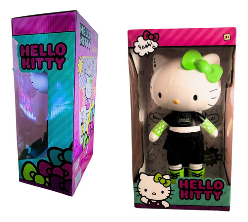 Muñeca Hello Kitty Rockstar Figura Toddler 33cm