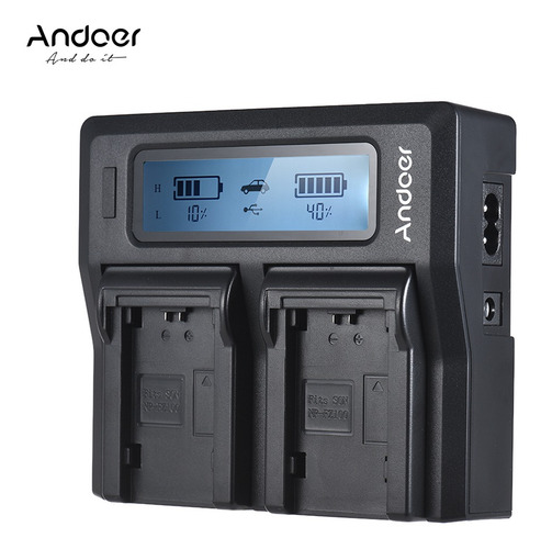 Imagen 1 de 7 de Andoer Np-fz100 - Cargador De Batería Para Cámara Lcd De Dob