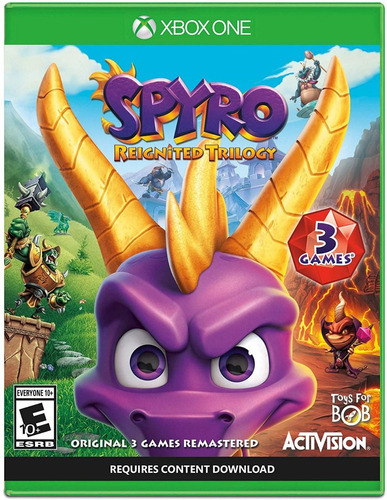 Spyro Reignited Trilogy Xbox One Fisico Envio Gratis +regalo