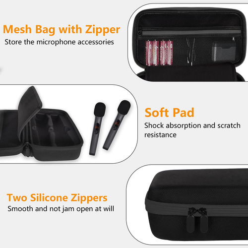 Funda De Micrófono Inalámbrico Lebared Para Jbl Wireless Two