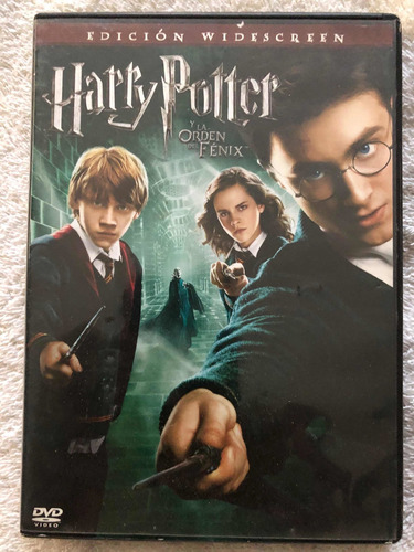 Dvd Harry Potter Y La Orden Del Fenix