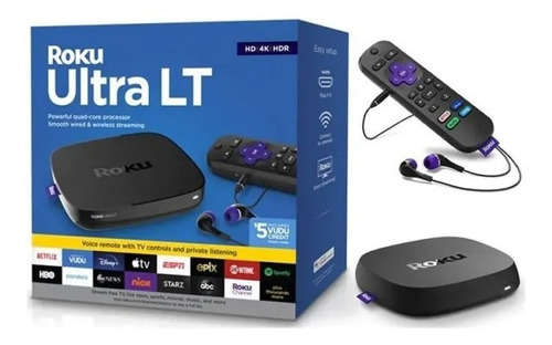 Streaming Tv Roku Ultra Lt 4662rw Resolucion Uhd 4k