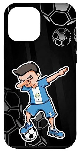 Funda Para iPhone 13 Pro Max Dabbing Soccer Boy - Guatemala