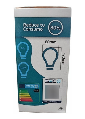 10 Ampolleta Led 15w E27 6500k Luz Fría Equivalencia A 100w