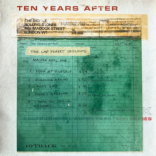 Ten Years After  The Cap Ferrat Sessions / Lp Vinilo Verde