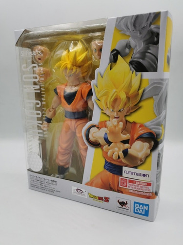 Imagen 4 de 5 de Goku Super Saiyan Full Power Dragon Ball S. H. Figuarts