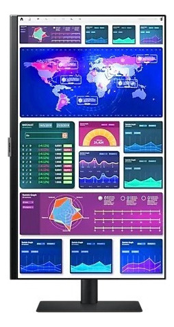 Monitor Samsung Ls24 A600u Quadhd 2k 2560x1440 75hz Ips