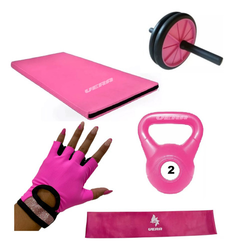 Kit Entrramiento. Gimnasio En Casa. Fitness 4. -vera-