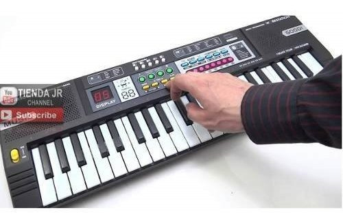 Organeta Electronic Keybo Para Niños Piano Pantalla Lcd Usb 