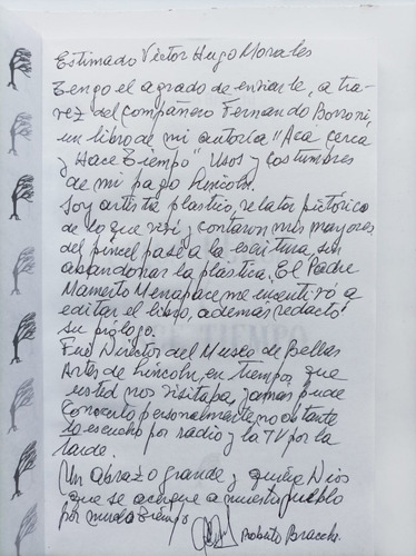 Acá Cerca Y Hace Tiempo De Roberto Bracchi (Usado)