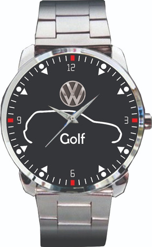 Relógio De Pulso Personalizado Vw Golf Sapão - Cod.vwrp009