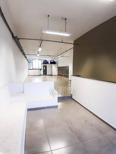 Salão Para Alugar, 140 M² Por R$ 4.500,00/mês - Parque Das Nações - Santo André/sp - Sl0955