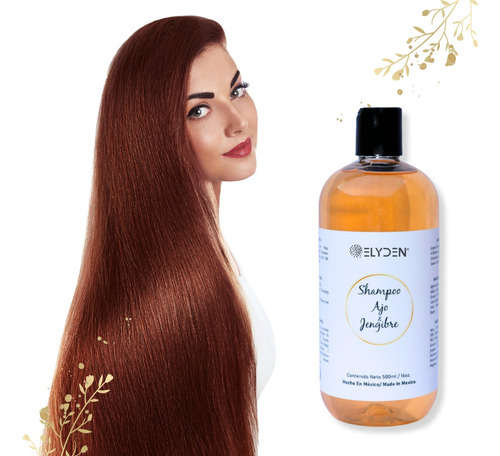 Shampoo Anticaspa Ajo Y Jengibre 500ml - Elyden Care