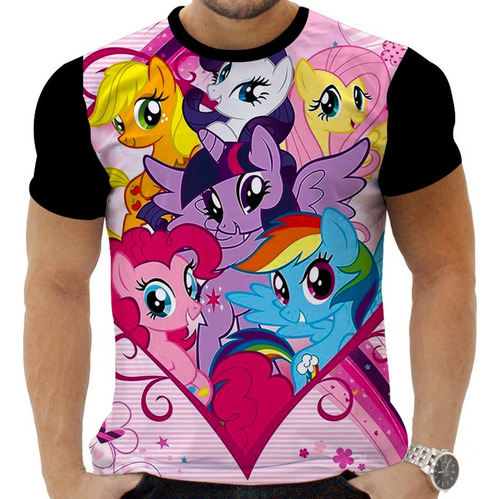 Camiseta Camisa My Litte Desenho M Enina I Fantil Pony 27
