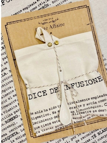 Imagen 3 de 3 de Paño De Cocina Infusiones Diseño Y Deco