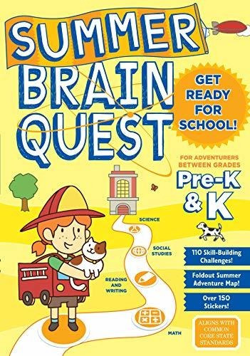 Book : Summer Brain Quest Between Grades Pre-k And K - Work