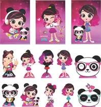 Comprar Kit Decoração Luluca 10 Display + Quadros Aniversário Totem