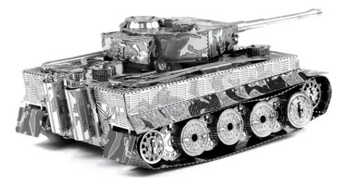 Tanque Tiger I - Rompecabezas Metálico 3d Puzzle (Usado)
