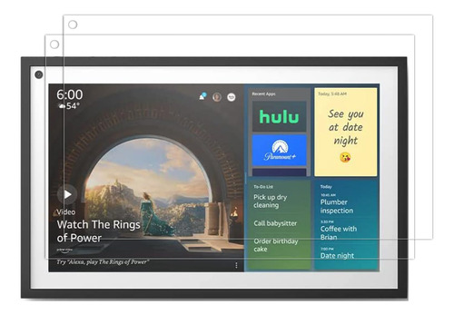 Protector De Pantalla Echo Show 15, Hd Claro, 2 Unidades