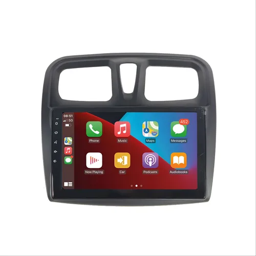 Radio Android Renault Logan Sandero Carplay / Android Auto