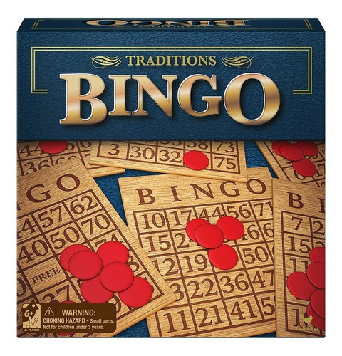 Juego Bingo Familiar En Caja Original Spin Master Int 98375b