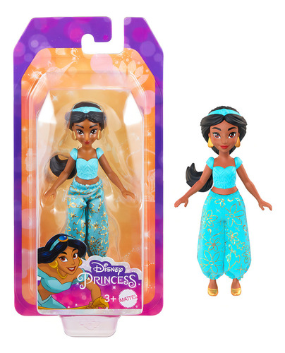 Muñeca Princesa Disney Mini Jasmine de 9 cm
