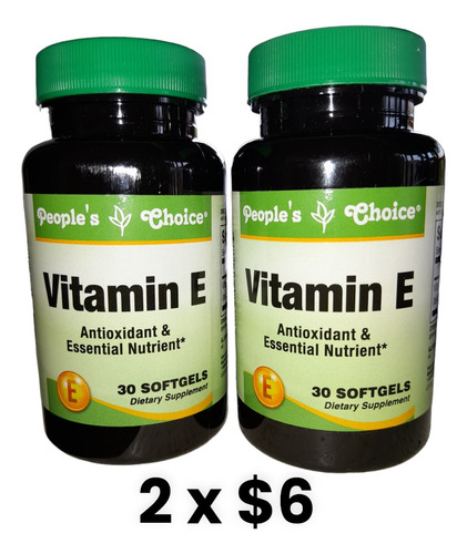 Vitamina E Capsulas Blandas