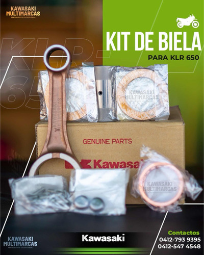 Kit Biela Klr Original