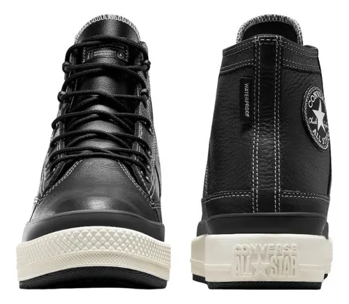 Tenis Converse Botas Chuck Taylor All Unisex-negro/blanco