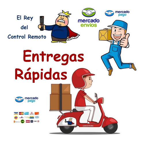 Imagen 5 de 6 de Control Remoto Rc311s Para Tv Daewoo Hitachi Tonomac Hyundai